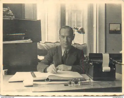 Anonymous persons man at office