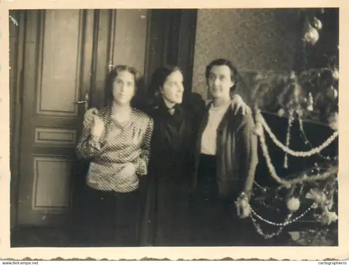 Anonymous persons women group souvenir photo Calarasi New Year 1942 - 1943