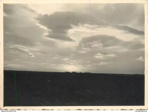 Place to identify clouds vintage photo