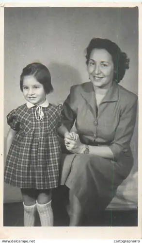 Anonymous persons Romania family souvenir photo