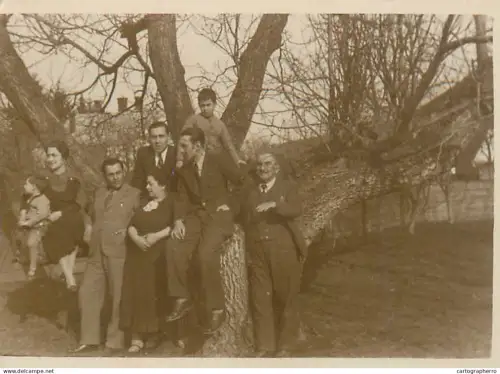 Anonymous persons children & family group Romania souvenir photo