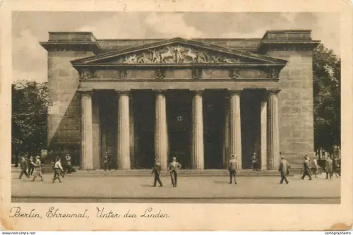 A5284 Germany Berlin Ehrenmal Unter den Linden