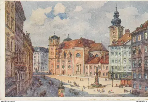 A5284 Austria Wien Freyung square
