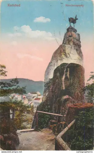A5794 Karlsbad Karlovy Vary Hirschensprung
