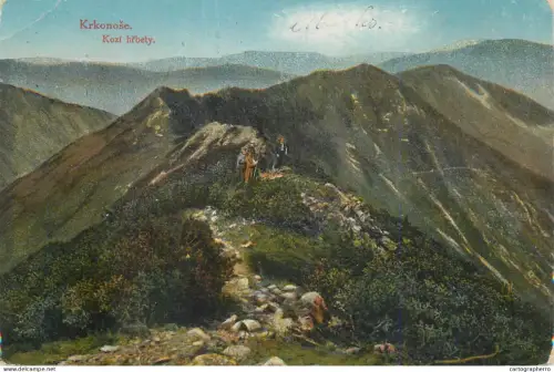 A5794 Polen Polska Pologne Krkonoše 1923