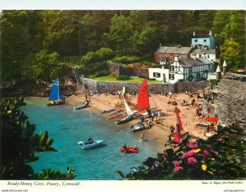 A5283 England Fowey Cornwall Ready-Money Cove