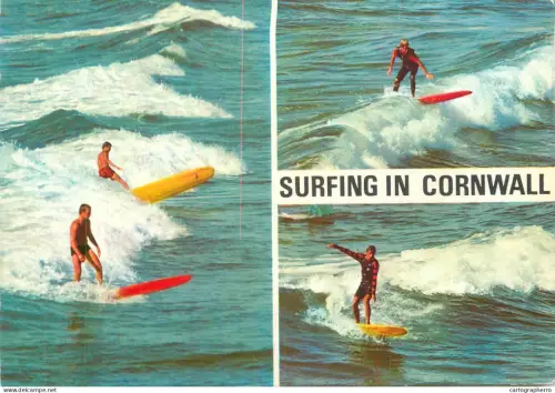 A5283 England surfing in Cornwall multi view