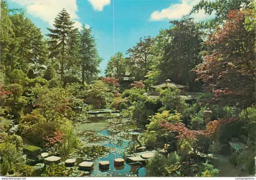 A5283 England Poole Dorset Compton Acres picturesque natural landscape