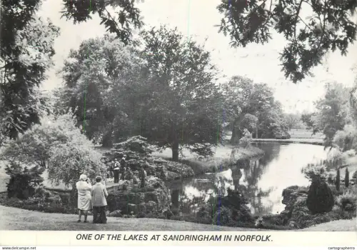 A5282 England Sandringham Norfolk lake