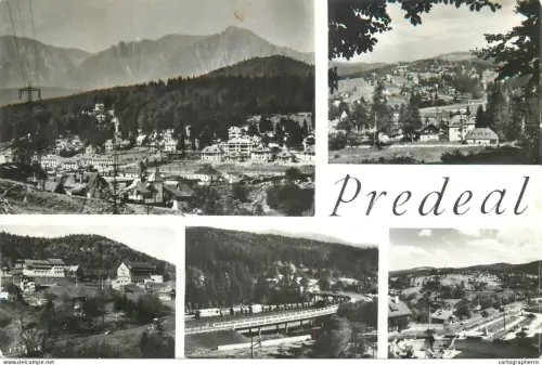 A5788 Romania Predeal multi views 1968