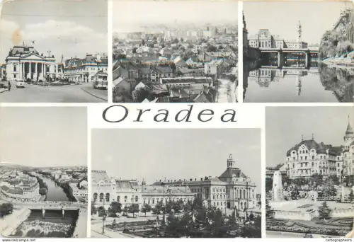 A5788 Romania Oradea multi views 1964