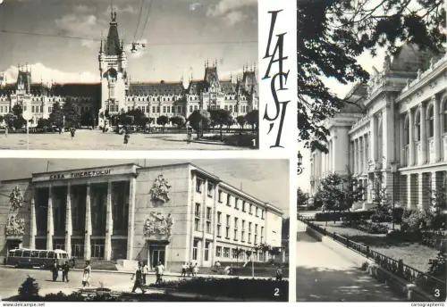 A5788 Romania Iasi multi views postcard