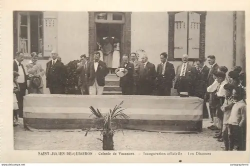 A5789 France Saint Julien de Quiberon colonie de vacances cpa