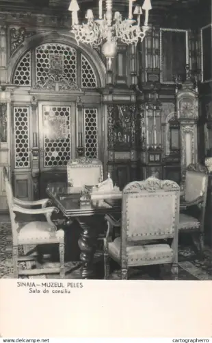 A5786 Romania Sinaia Peles sala de consiliu