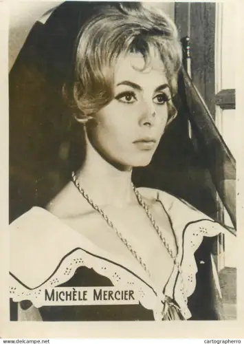Famous people souvenir photo Michele Mercier
