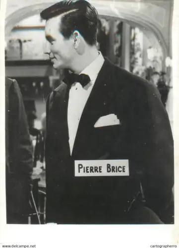 Famous people souvenir photo Pierre Brice