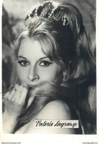 Famous people souvenir photo Valerie Lagrange