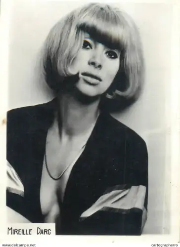 Famous people souvenir photo Mireille Darc