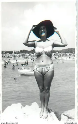 Romania Mangalia souvenir photo 1970