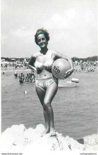 Romania Mangalia souvenir photo 1970