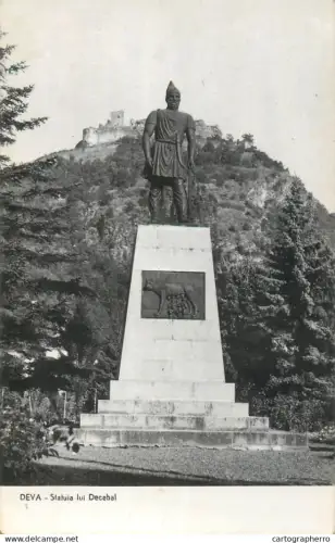 A5203 Romania Deva statuia lui Decebal