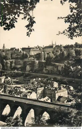 A5123 Luxembourg Pfaffenthal et ville haute
