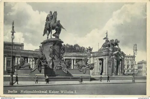 A5122 Germany Berlin Kaiser Wilhelm I statue