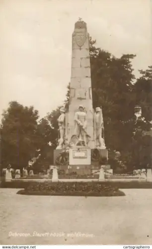 A5121 Hungary Debrecen soldier monument
