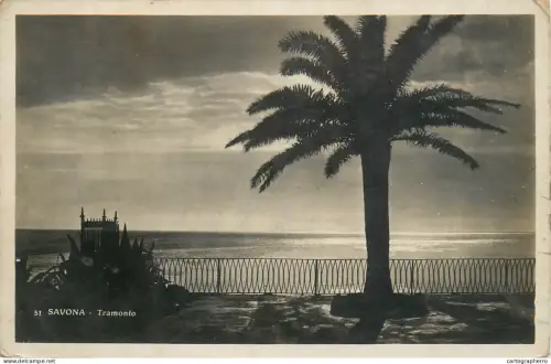 A5120 Italy Savona Tramonto