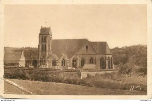 A5115 France carte postale avec défaut Fresnoy la Riviere