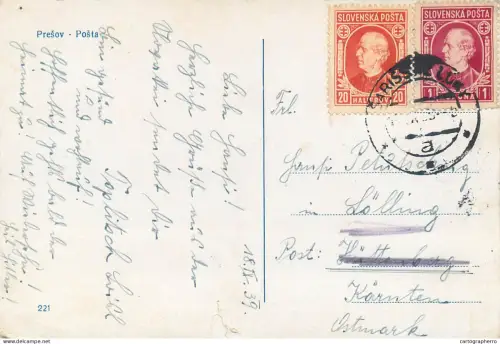 A5273 Slovakia Presov Post Office