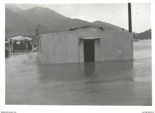 Romania flood disasters real photo (9 x 13 cm) inundatiile din Salaj 1970s