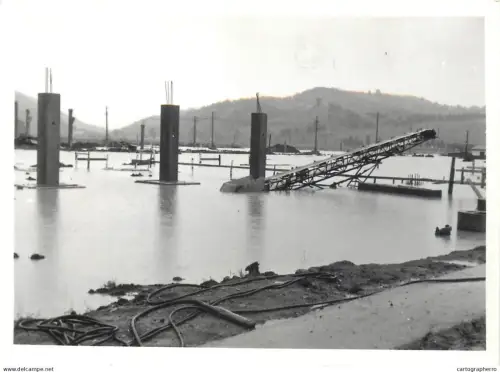 Romania flood disasters photo (9 x 13 cm) inundatiile din Salaj 1970s