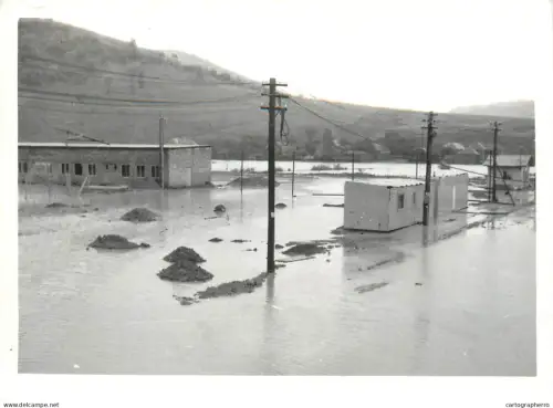 Romania flood disasters photo (9 x 13 cm) inundatiile din Salaj 1970s