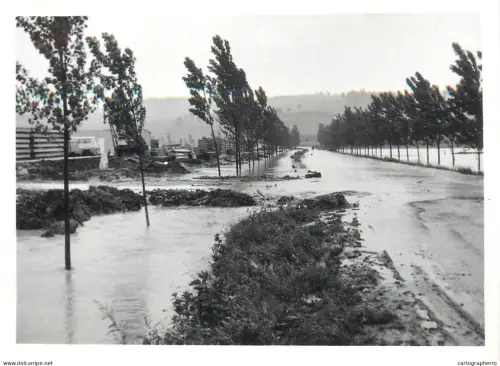 Romania flood disasters photo (9 x 13 cm) inundatiile din Salaj 1970s
