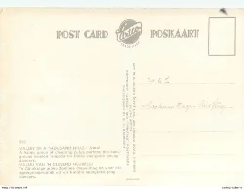 A5822 Musical Zulus Natal