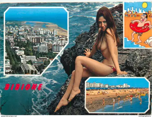 A5822 Naturism naturisme topless beauty Bibione multi views