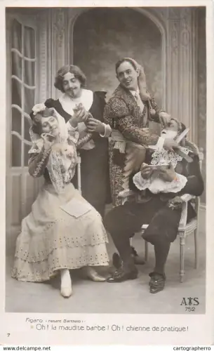 A5810 Theatre & Opera Figaro - Oh! la maudite barbe ...
