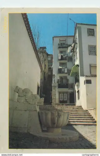 A5318 Portugal Lisbon Alfama Escadinhas de Sao Miguel