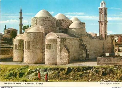 A5317 Cyprus Peristroena (Morphou) Church of St Barnabas & Hilarion