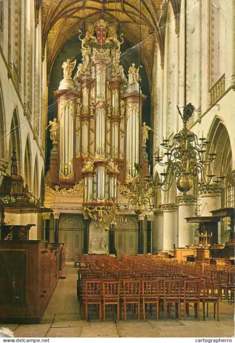 A5317 Netherlands Haarlem Grote Kerk interieur