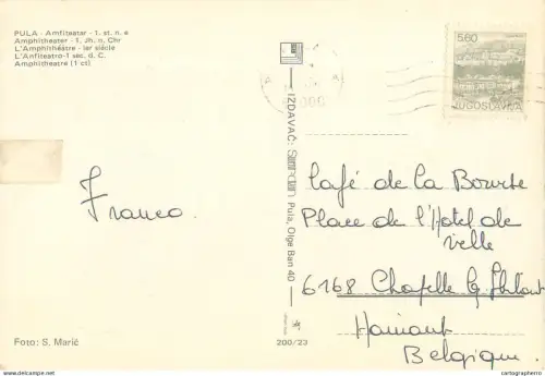 A5317 Croatia Pula Amphitheater