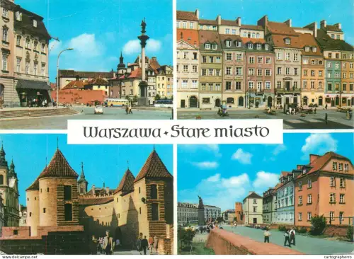 A5317 Poland Warsaw Stare Miasto different views