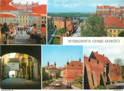 A5317 Poland Warsaw Stare Miasto multi view