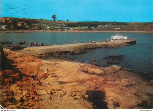 A5315 Bulgaria Tschernomorez Oblast Burgas bay and harbour