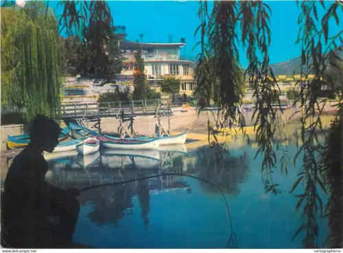 A5315 Bulgaria Stara Zagora lake and restaurant