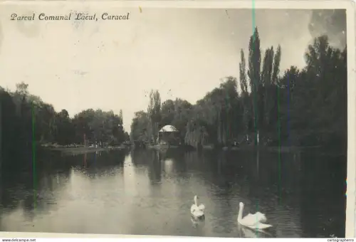 Romania Caracal parcul comunal lacul foto royal V. Dumitrescu 1936