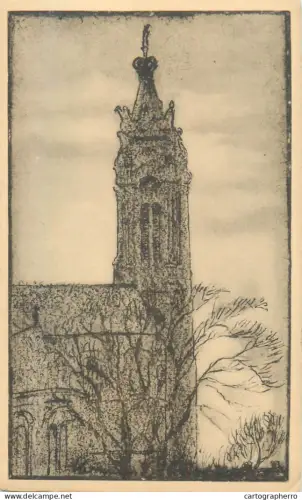 A5845 Cambrai cathedrale Feldpostkarte