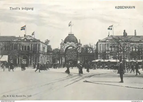 A5845 Copenhagen Tivoli`s Indgang