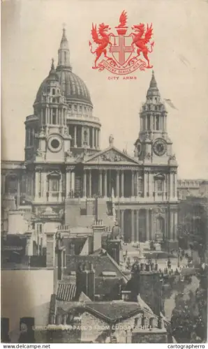 A5845 London St. Paul's Cathedral city arms
